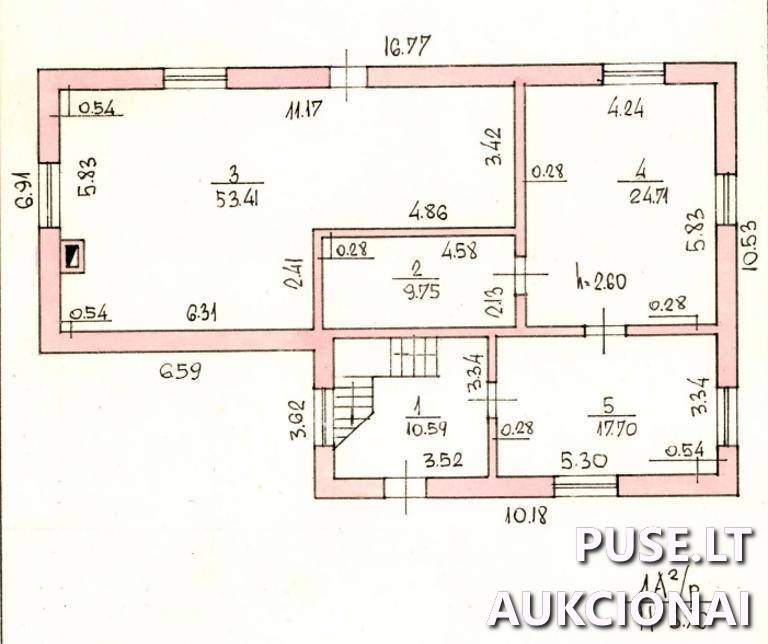 Gyvenamasis namas Pastatai Parko g. 3, 60421 Bogušiškiai, Šiluvos sen., Raseinių r. sav. 6