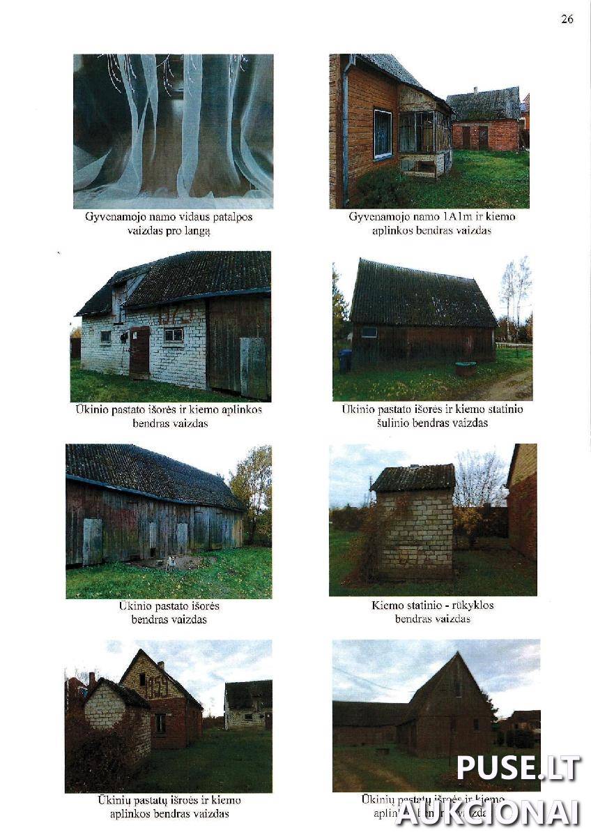 Gyvenamasis namas Pastatai Šiaudiniškių g. 27, 70380 Šiaudiniškiai, Kybartų sen., Vilkaviškio r. sav. 3