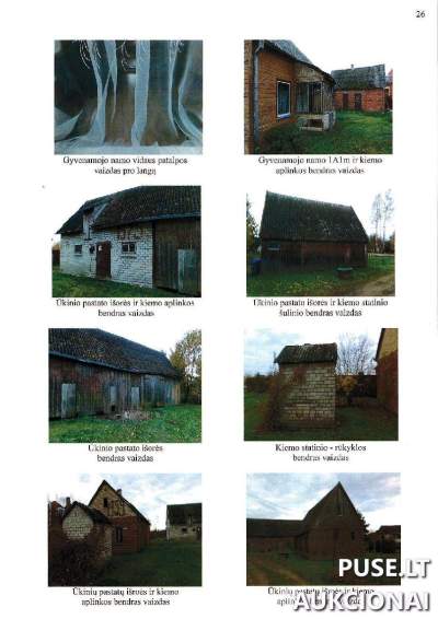 Gyvenamasis namas Vilkaviškio r. Šiaudiniškių k. už 19920 EUR - Antstolių aukcionas