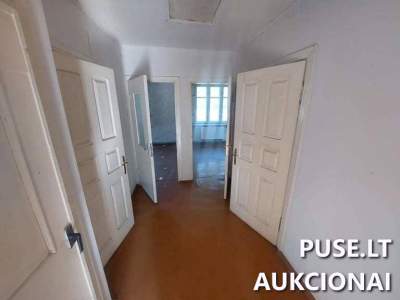Bendrabutis Biržuose J. Basanavičiaus g. 58, 68 kv.m, pradinė kaina 10500 EUR, Turto banko aukcionas