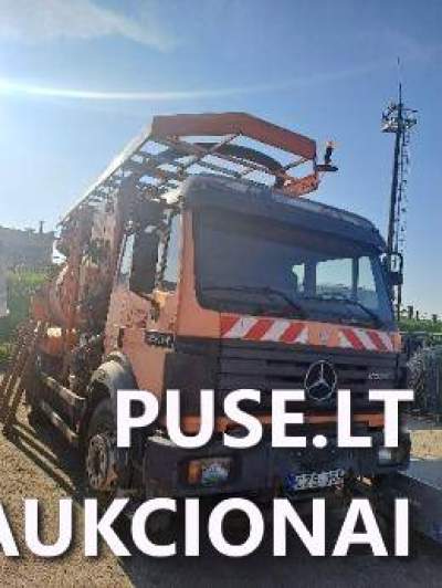Sunkvežimis Mercedes-Benz 2534 aukcione Vilniuje pradinė kaina 5000 EUR