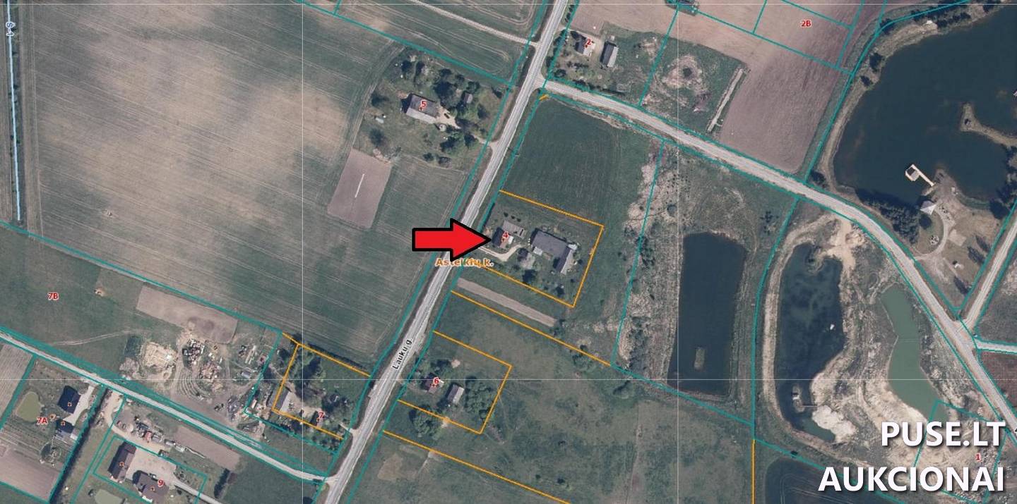Gyvenamasis namas Pastatai Laukų g. 4, 97333 Asteikiai, Kūlupėnų sen., Kretingos r. sav. 4