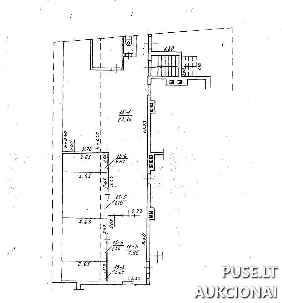 Neįrengta palėpė Patalpos/Butai Nemuno g. 8, 44294 Kaunas, Kauno m. sav. 1