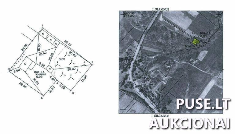 Gyvenamasis namas Pastatai Suvalkiečių g. 5A, 71361 Slavikai, Slavikų sen., Šakių r. sav. 1