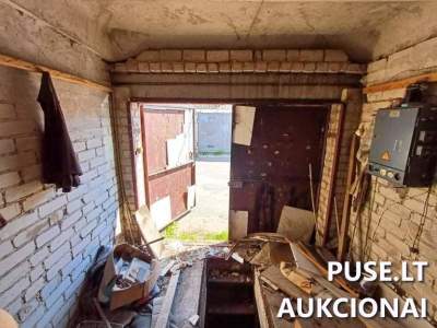 Garažo bokso aukcionas Kaune, V. Krėvės pr. 124, 7900 EUR pradinė kaina