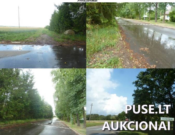 Žemės sklypas Sklypai Lauko g. 4, 81372 Verbūnai, Kužių sen., Šiaulių r. sav. 3