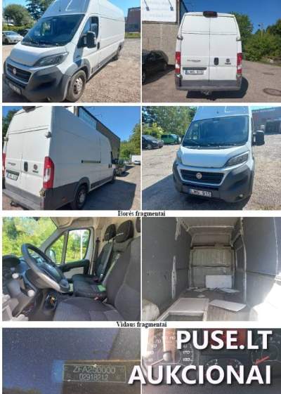 Krovininis automobilis FIAT DUCATO 2015 m. parduodamas aukcione nuo 8080 EUR