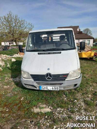 Lengvasis automobilis Mercedes Benz Sprinter 313 CDI (2000 m.) Jonavos rajone pradinė kaina 1500 EUR