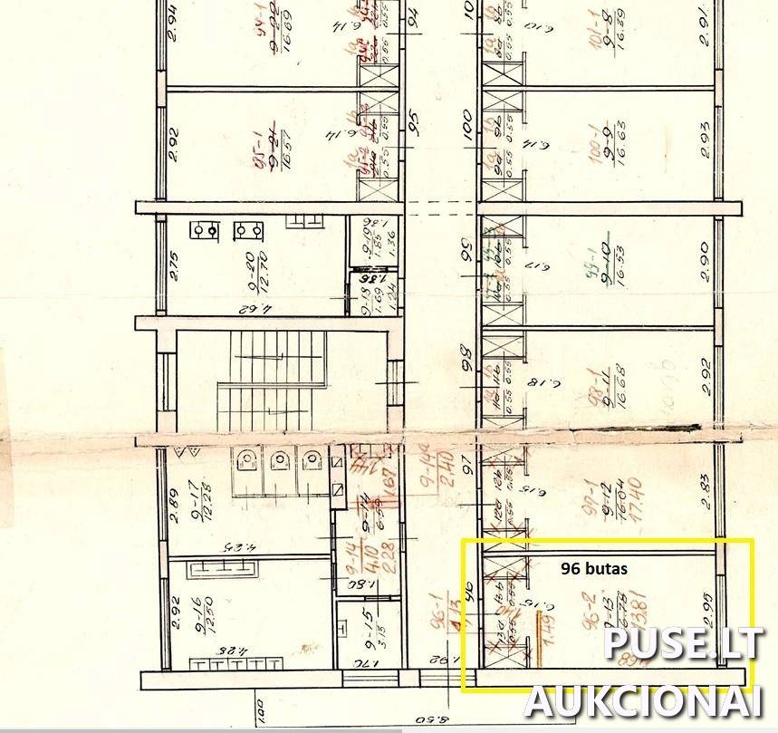 Kambarys Patalpos/Butai Algirdo g. 37, 03217 Vilnius, Vilniaus m. sav. 1