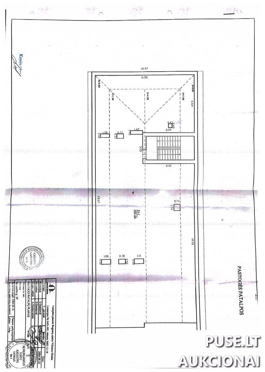 Neįrengta pastogė Patalpos/Butai Antakalnio g. 49, 10325 Vilnius, Vilniaus m. sav. 1