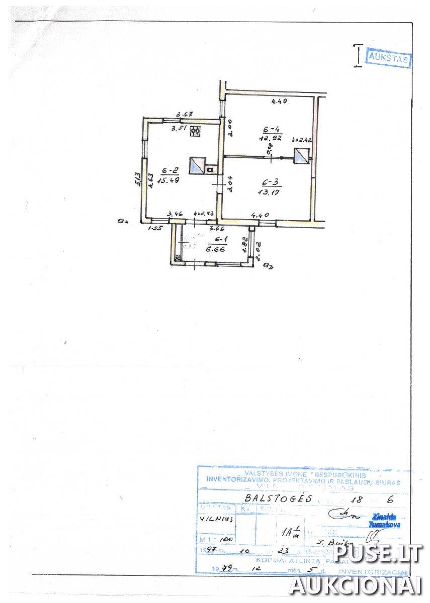 Butas Patalpos/Butai Balstogės g. 18, 11350 Vilnius, Vilniaus m. sav. 1