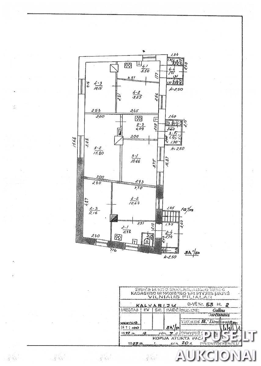 Butas Patalpos/Butai Kalvarijų g. 53A, 09317 Vilnius, Vilniaus m. sav. 1