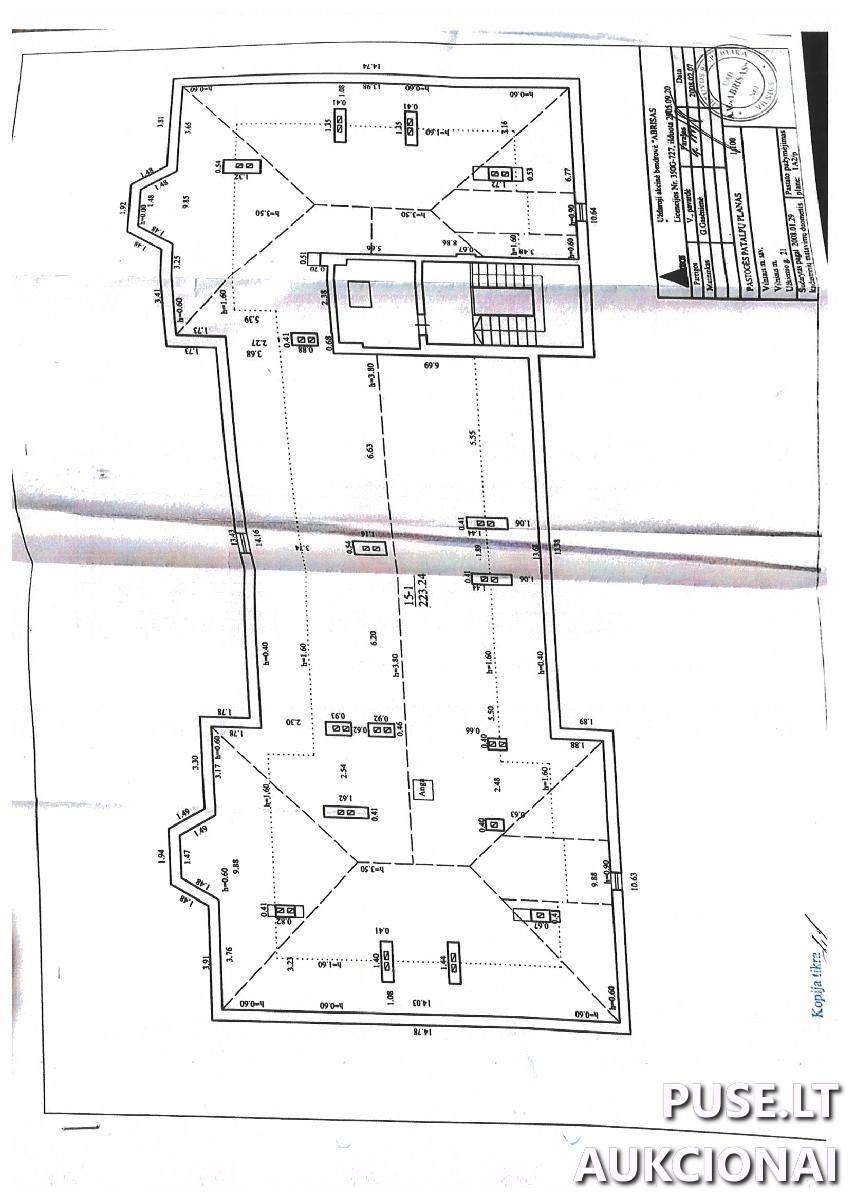 Neįrengta pastogė Patalpos/Butai P. Plechavičiaus g. 7, 11114 Vilnius, Vilniaus m. sav. 1