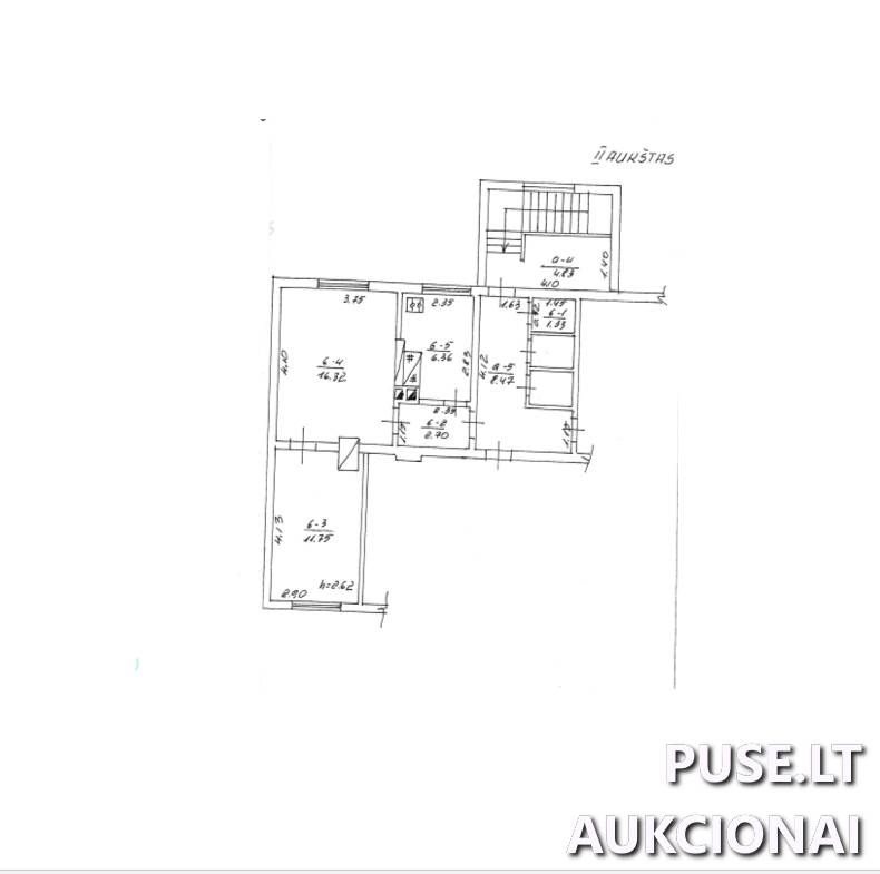 Butas Patalpos/Butai Viekšnių g. 12A, 89235 Mažeikiai, Mažeikių sen., Mažeikių r. sav. 4