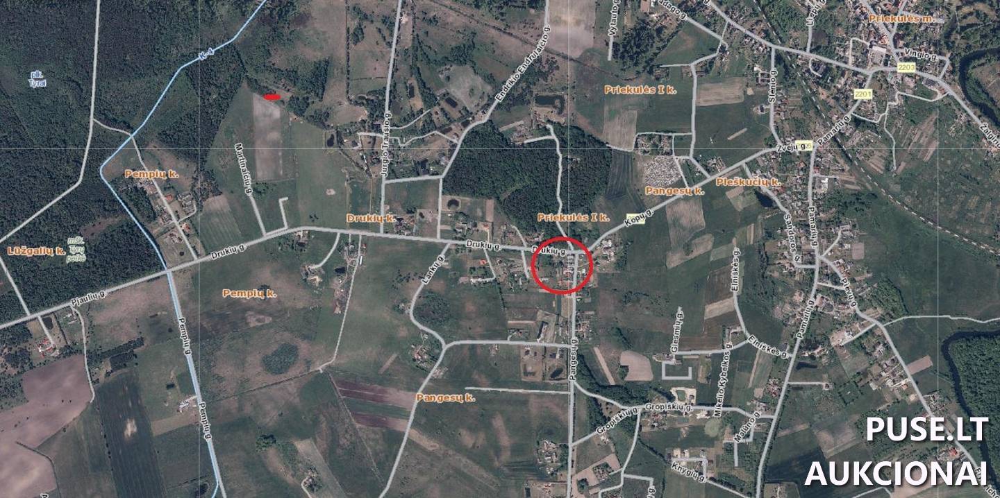 Butas Patalpos/Butai Drukių g. 2, 96344 Pangesai, Priekulės sen., Klaipėdos r. sav. 1