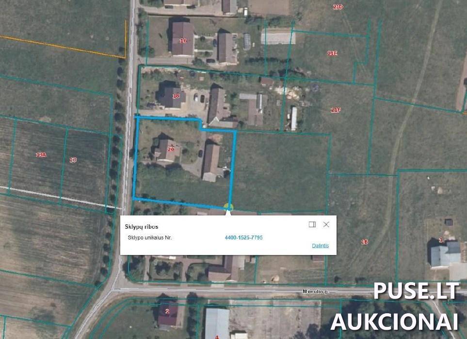 Žemės sklypas Sklypai Juodžių g. 20, 13210 Marijampolis, Marijampolio sen., Vilniaus r. sav. 8