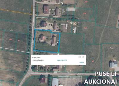 1/2 žemės sklypo dalis Vilniaus r. sav., Marijampolio k. už 82200 EUR - Antstolių varžytynės