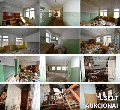 Parduodama mokyklos pastato dalis Trakų rajone, Vaickūniškių kaimelyje - pradinė kaina 15780 EUR