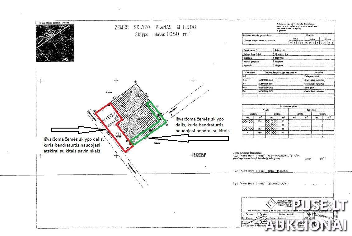 Žemės sklypas Sklypai Rūko g. 15, 91289 Klemiškė II, Sendvario sen., Klaipėdos r. sav. 2