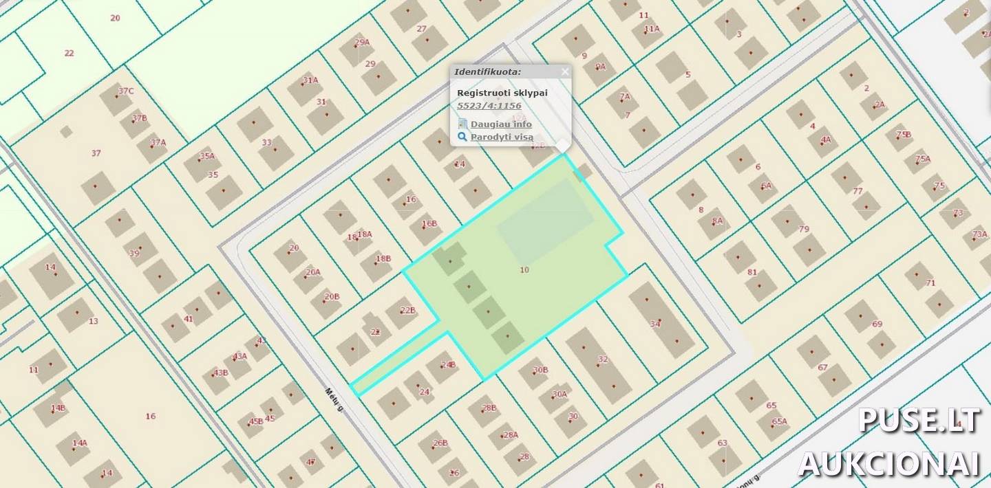 Žemės sklypas Sklypai Mėtų g. 10, 91289 Klemiškė II, Sendvario sen., Klaipėdos r. sav. 3