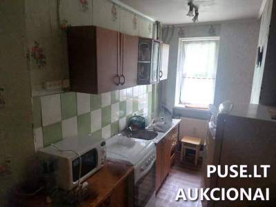 Dalinis buto nuosavybės pardavimas Kelmėje, Žemaitės g. 51-1, pradinė kaina 2400 EUR