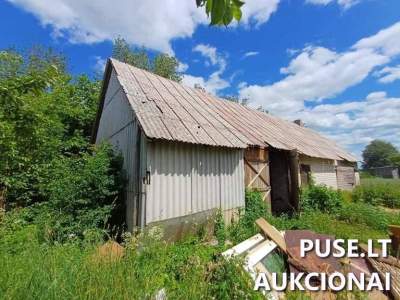 Gyvenamasis namas su ūkiniais pastatais Pakruojo rajone, Laipuškių k., 2720 EUR pradinė kaina