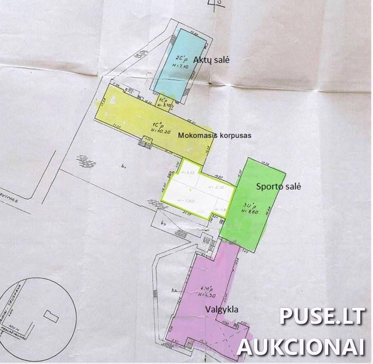 Mokomasis korpusas Pastatai Liepų al. 8, 58435 Lančiūnava, Vilainių sen., Kėdainių r. sav. 1