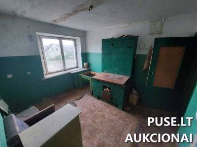 Buto dalis Pasvalio rajone, Kidžionių kaime, Žilvičių g. 13, pradinė kaina 1260 EUR