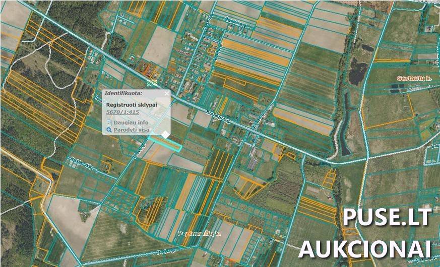 Žemės sklypas Sklypai Kretingos g., Pryšmančiai, Vydmantų sen., Kretingos r. sav. 1