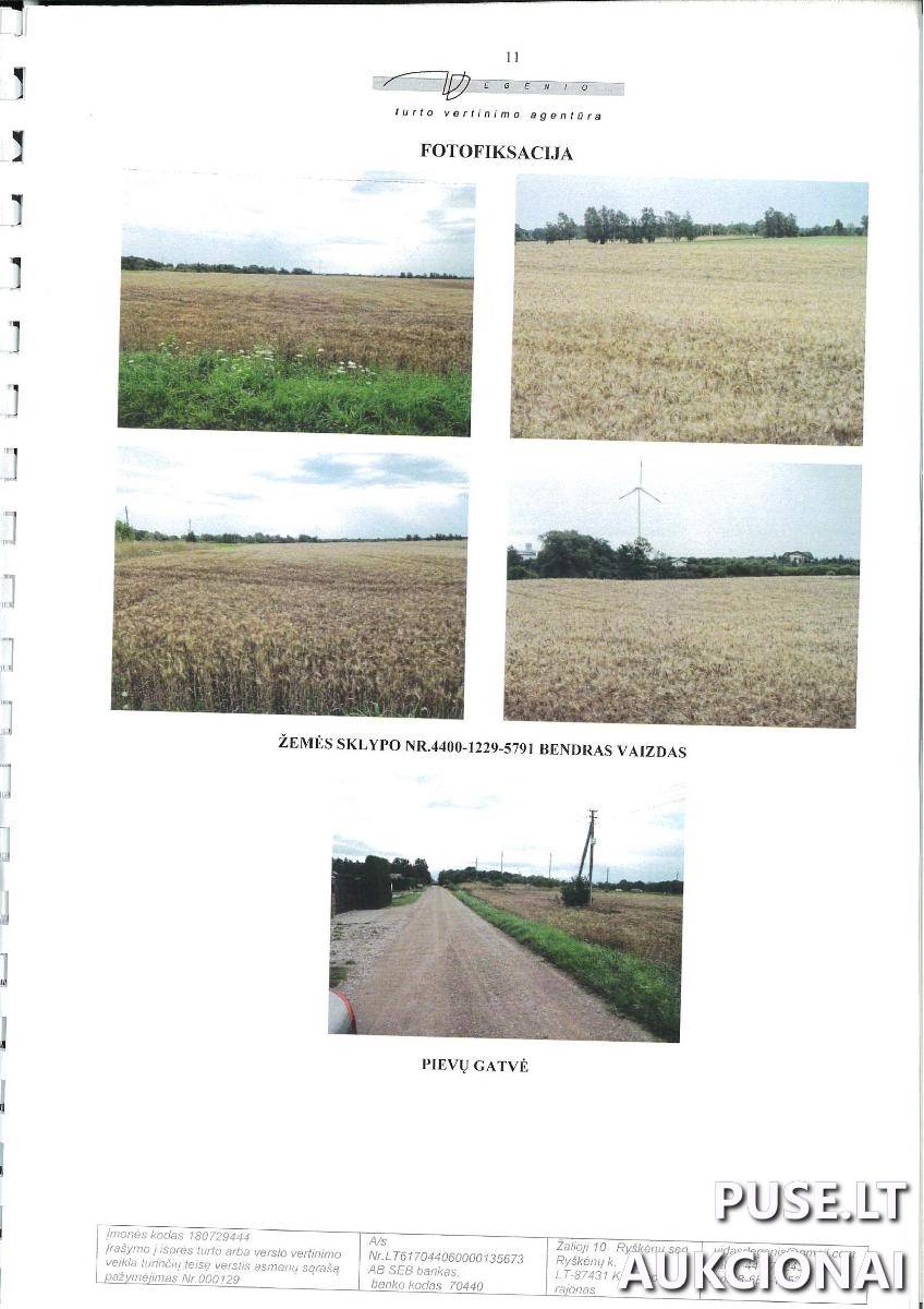 Žemės sklypas Sklypai Kretingos g., Pryšmančiai, Vydmantų sen., Kretingos r. sav. 3