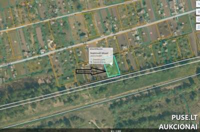 Žemės sklypas Naujosios Akmenės r., Lubinų g. 18 (0.0814 ha) nuo 1465 EUR