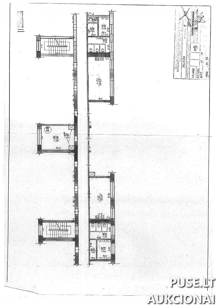 Kambarys Patalpos/Butai Pelesos g. 5, 02115 Vilnius, Vilniaus m. sav. 1