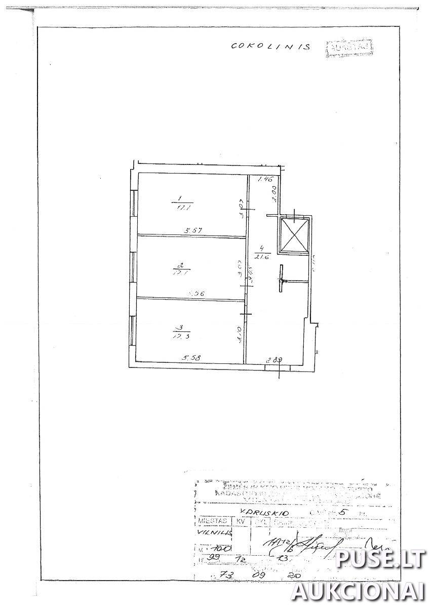 Negyvenamos patalpos Patalpos/Butai V. Druskio g. 5, 04306 Vilnius, Vilniaus m. sav. 1
