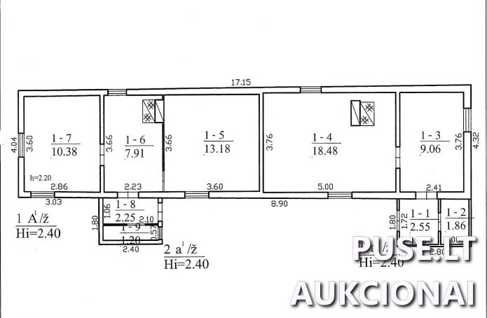 Gyvenamasis namas Pastatai Skapiškio g. 8, 02301 Vilnius, Vilniaus m. sav. 7