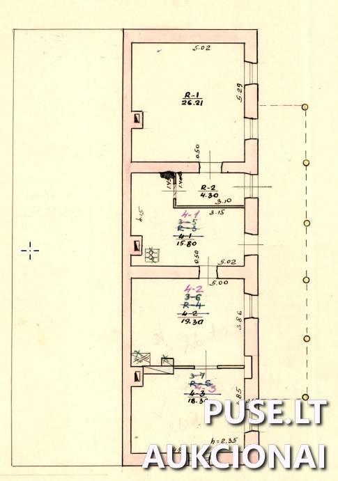 Pagalbinės patalpos Patalpos/Butai Blindžių g. 13, 08111 Vilnius, Vilniaus m. sav. 1