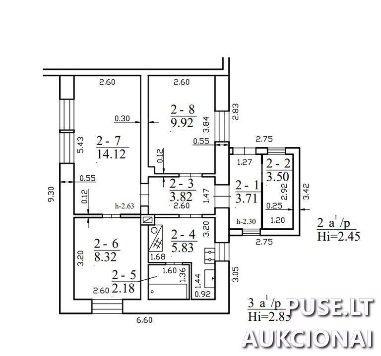 Butas Nr.2 Patalpos/Butai Mažuliai 11, 33225, Joniškio sen., Molėtų r. sav. 14