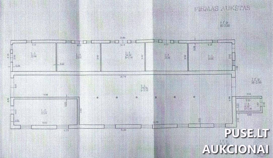 Daržovių sandėlis Pastatai Turgaus g. 51, 60124 Raseiniai, Raseinių miesto sen., Raseinių r. sav. 1