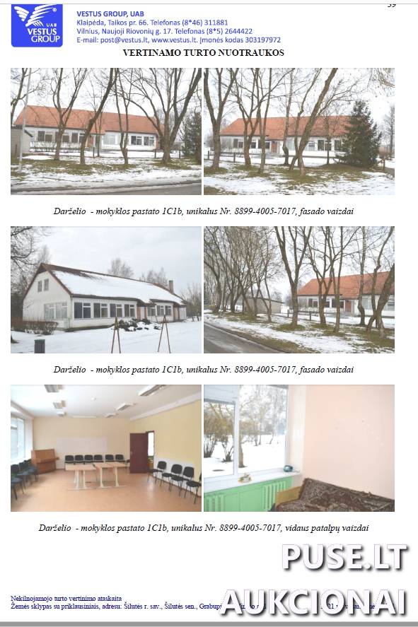 Darželis - mokykla Pastatai Vingio g. 1, 99152 Grabupiai, Šilutės sen., Šilutės r. sav. 2