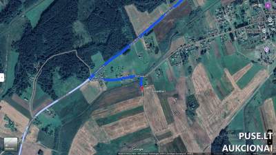 Žemės ūkio paskirties sklypas Vilniaus r. sav. Buivydžių I k. pradinė kaina 1600 EUR