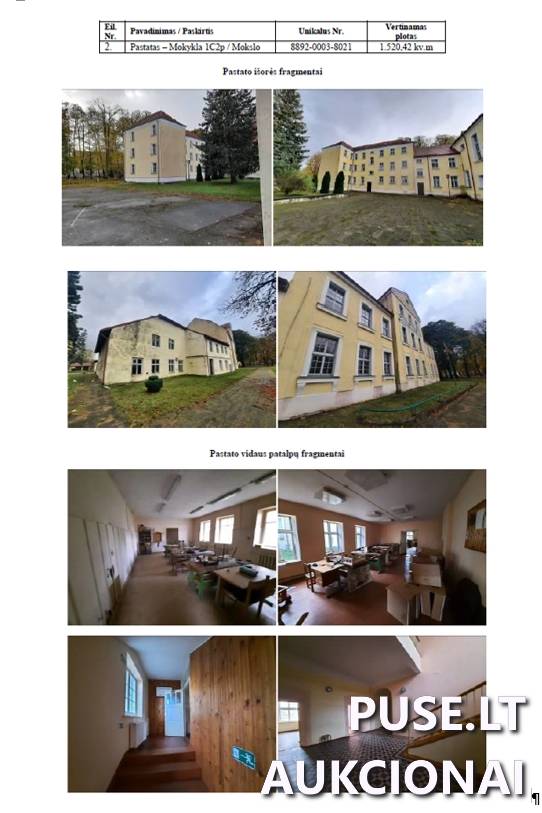 Mokykla Pastatai Taikos g. 2, 99348 Rusnė, Rusnės sen., Šilutės r. sav. 2