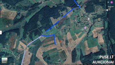 Žemės ūkio paskirties sklypas Vilniaus r. sav. Buivydžių I k. pradinė kaina 3200 EUR