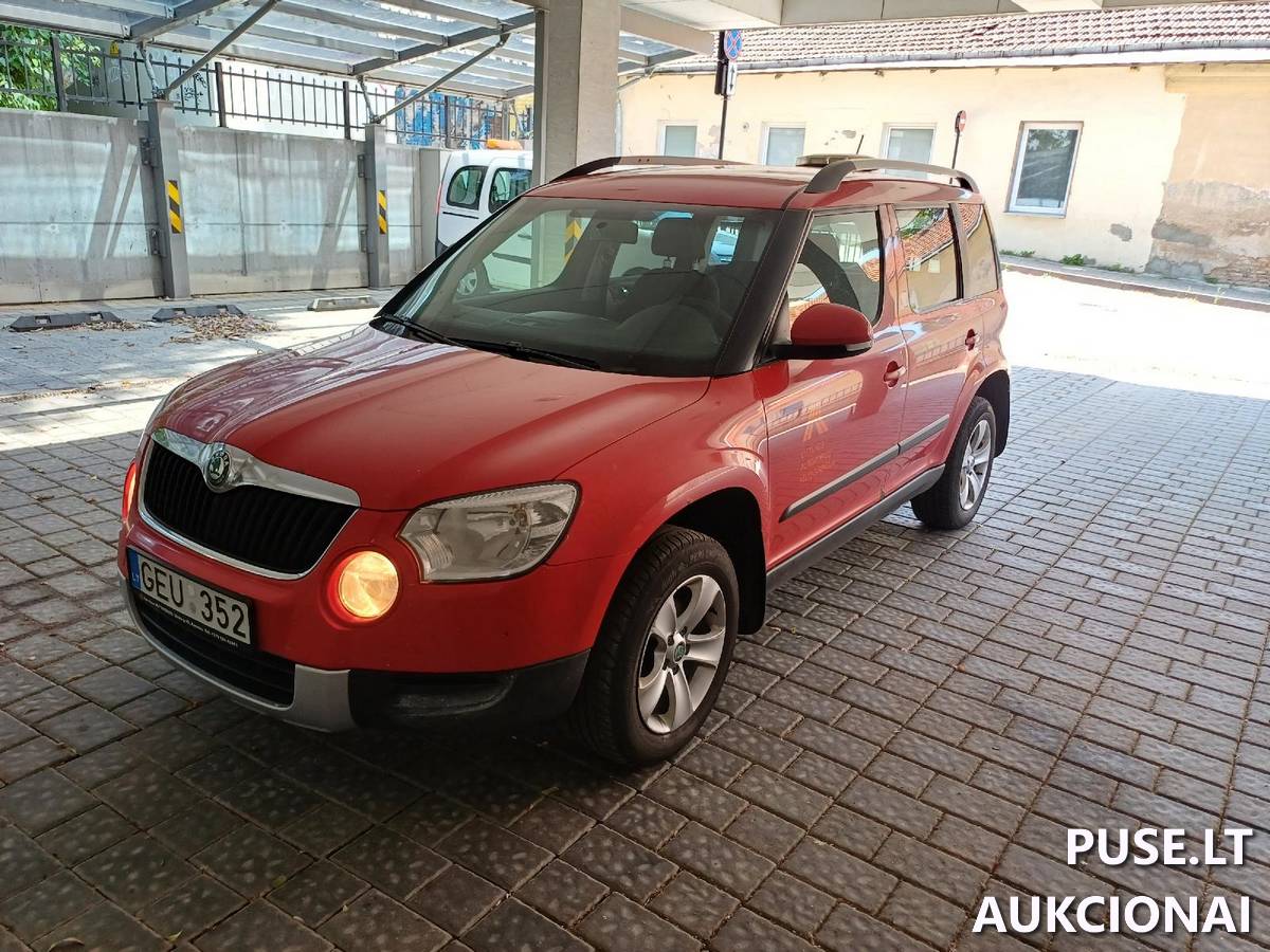 Škoda Yeti Lengvasis automobilis 2