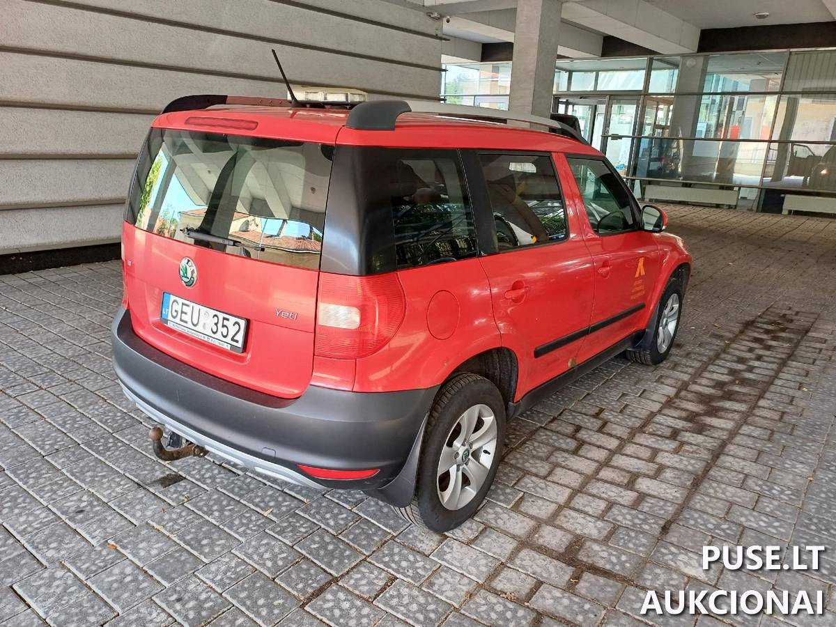Škoda Yeti Lengvasis automobilis 4