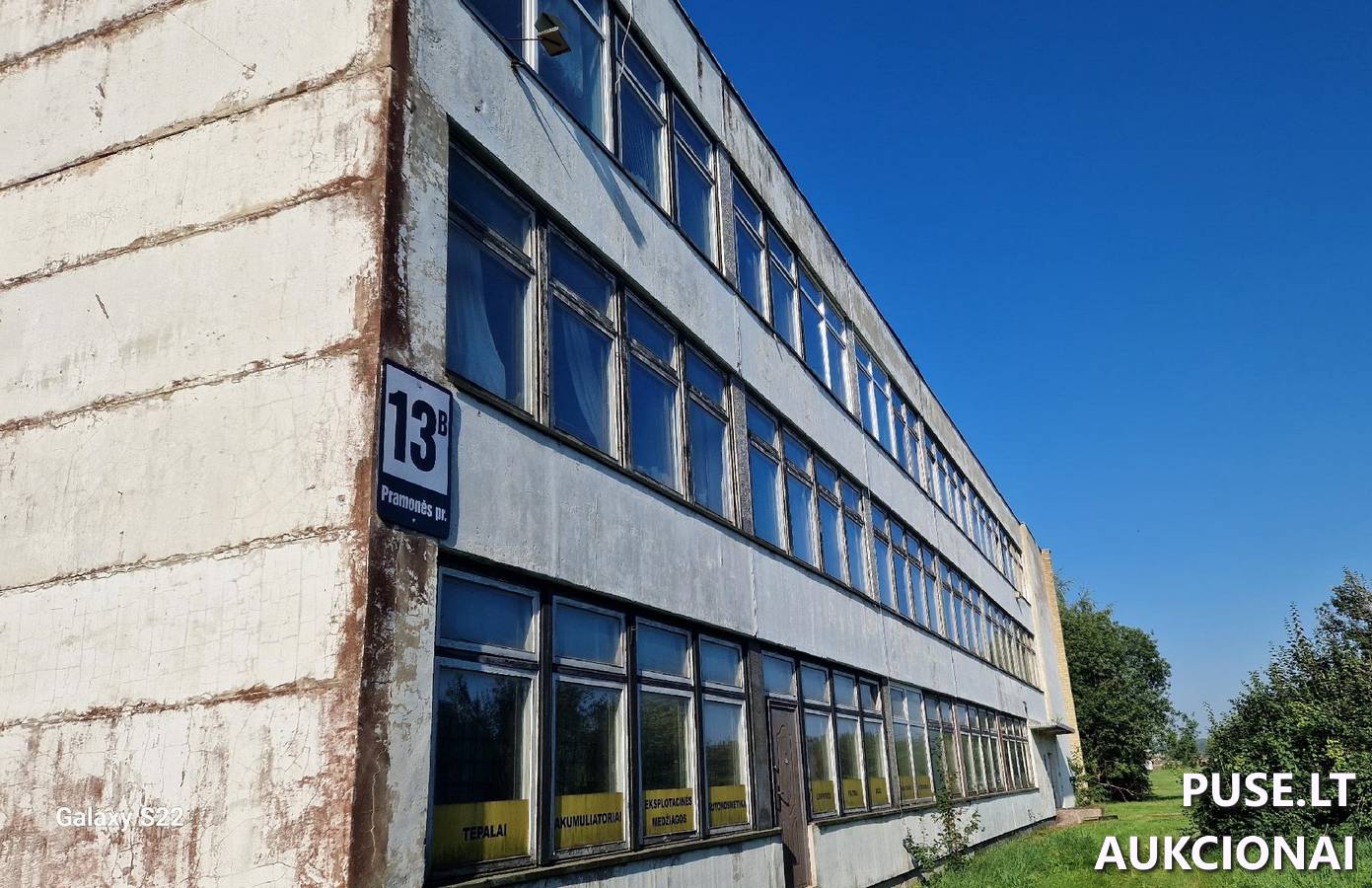Administracinis pastatas Pastatai Pramonės pr. 13B, 90112 Plungė, Plungės miesto sen., Plungės r. sav. 1