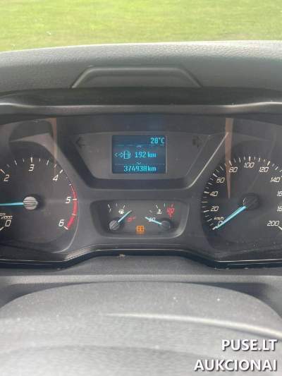 Parduodamas krovininis automobilis FORD TRANSIT 2014 m. Kaune, pradinė kaina 7200 EUR