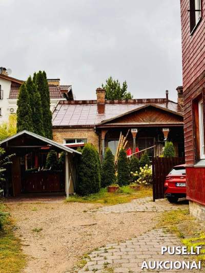 Gyvenamasis namas Vilniuje, Treniotos g. 29A, pradinė kaina 114800 EUR, kultūros paveldas