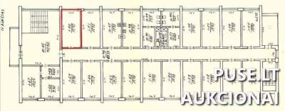 Kambarys Pravieniškių kaime, Kaišiadorių rajone, 17.70 kv.m, pradinė kaina 400 EUR dalis iš aukciono