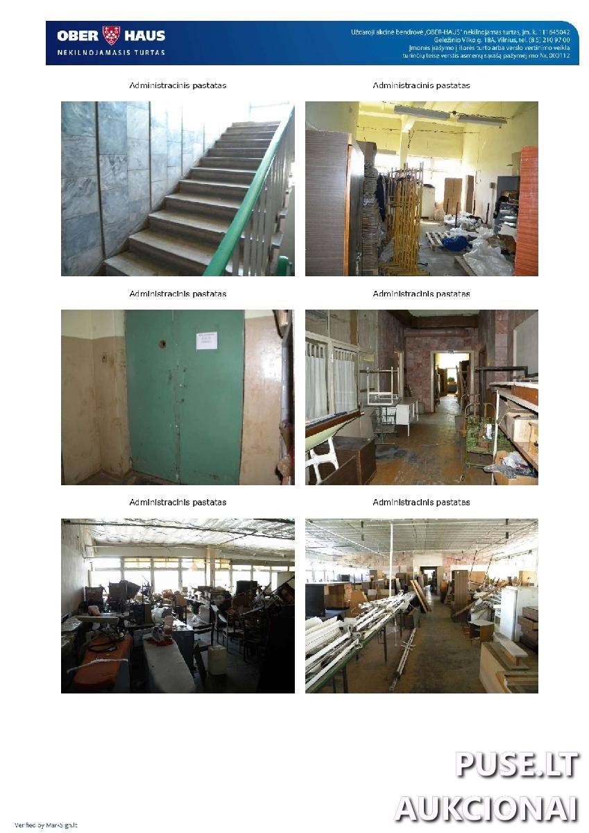 Administracinis pastatas Pastatai Staniūnų g. 83, 36151 Panevėžys, Panevėžio m. sav. 7