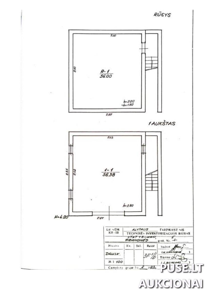 Sargo namelis Pastatai Statybininkų g. 5, 66183 Druskininkai, Druskininkų sav. 8