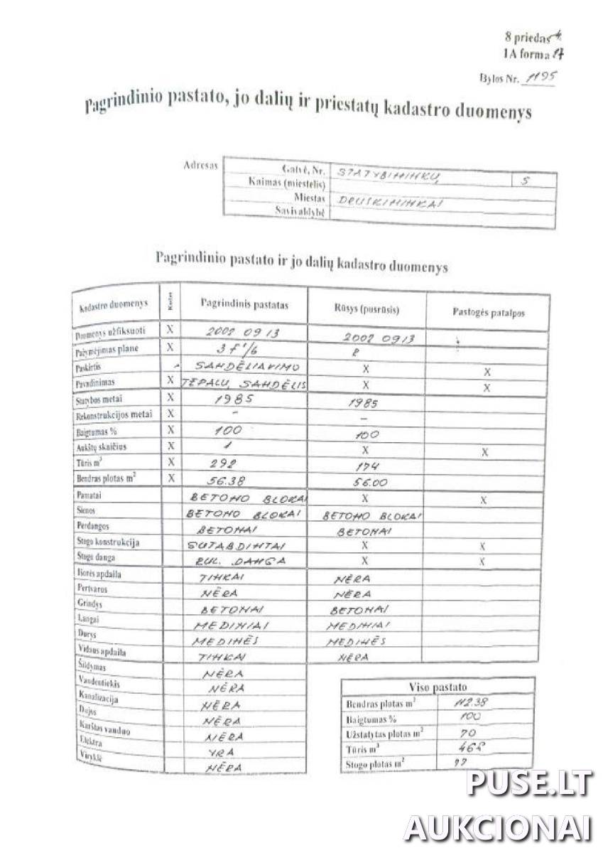 Sargo namelis Pastatai Statybininkų g. 5, 66183 Druskininkai, Druskininkų sav. 9